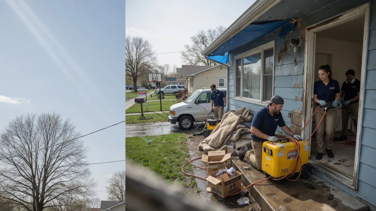 Basement Flood Cleanup in Rickreall, OR near me